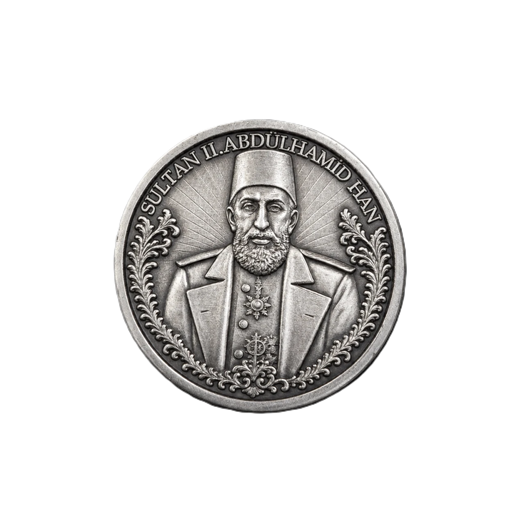 SULTAN II. ABDÜLHAMİD HAN | 1 Ons 925 Ayar Gümüş Madalyon