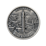 ANTALYA | 1 Ons 925 Ayar Gümüş Madalyon 1