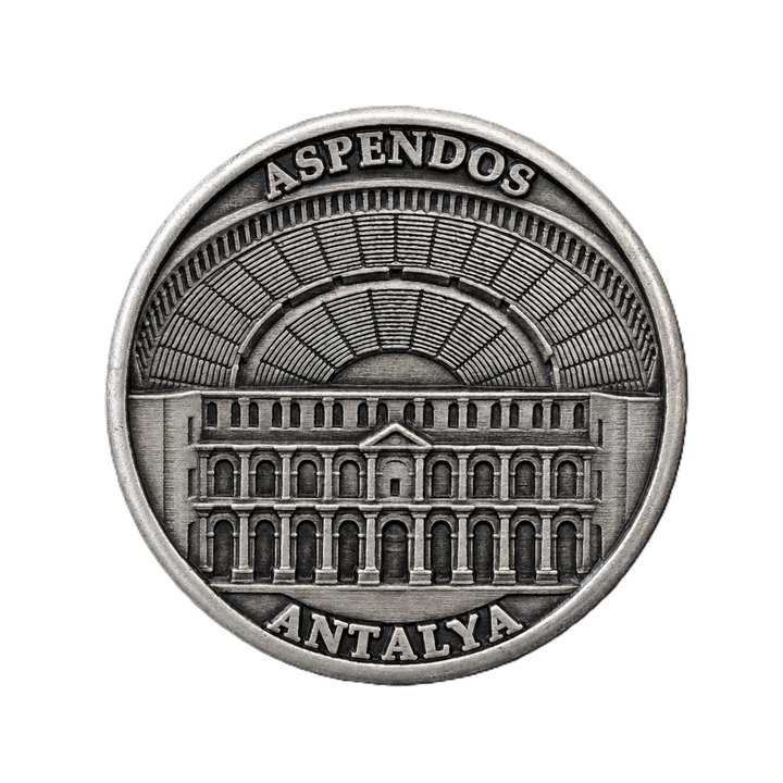 ASPENDOS | 1 Ons 925 Ayar Gümüş Madalyon