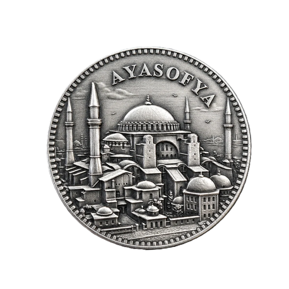 AYASOFYA | 1 Ons 925 Ayar Gümüş Madalyon