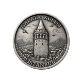 GALATA KULESİ | 1 Ons 925 Ayar Gümüş Madalyon 1