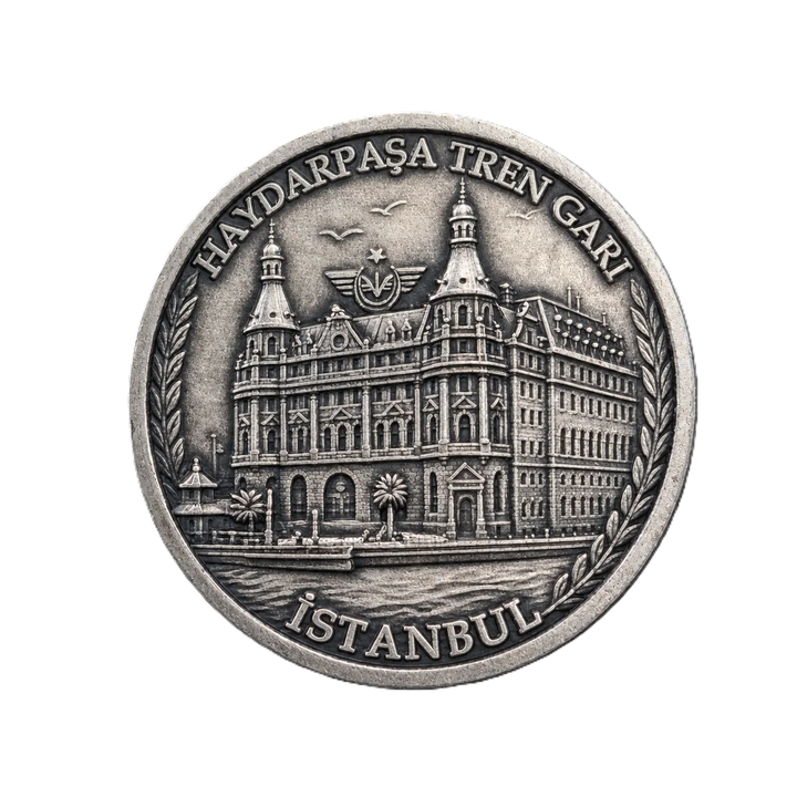 HAYDARPAŞA GARI | 1 Ons 925 Ayar Gümüş Madalyon