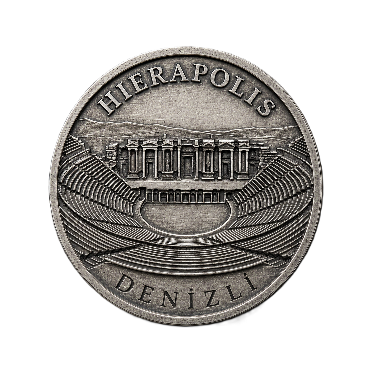 HİERAPOLİS | 1 Ons 925 Ayar Gümüş Madalyon