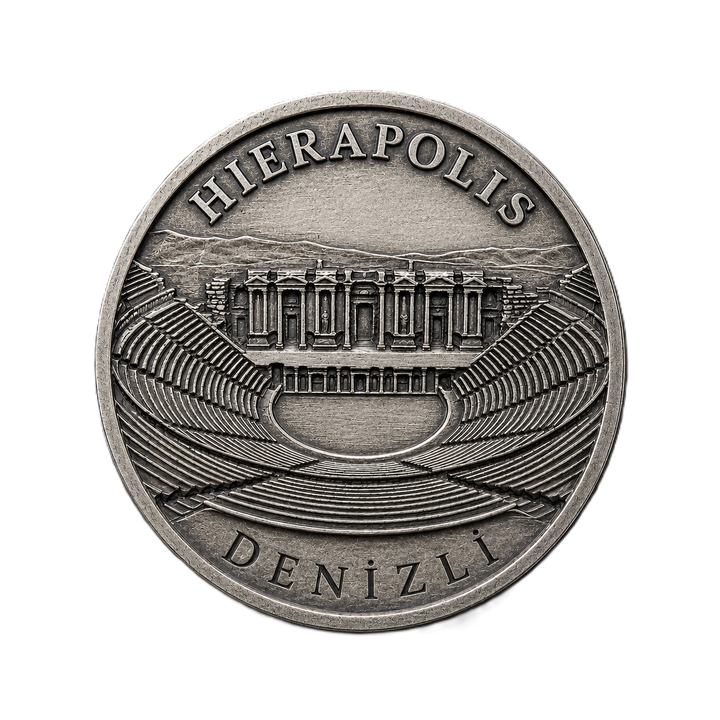 HİERAPOLİS | 1 Ons 925 Ayar Gümüş Madalyon