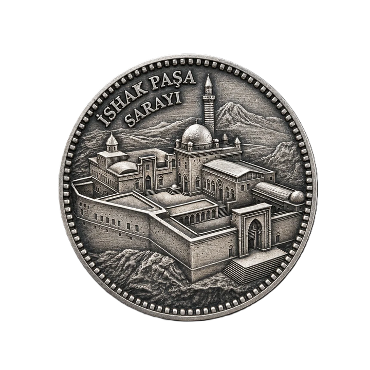 İSHAK PAŞA SARAYI | 1 Ons 925 Ayar Gümüş Madalyon