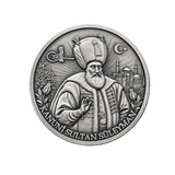 KANUNİ SULTAN SÜLEYMAN | 1 Ons 925 Ayar Gümüş Madalyon 1