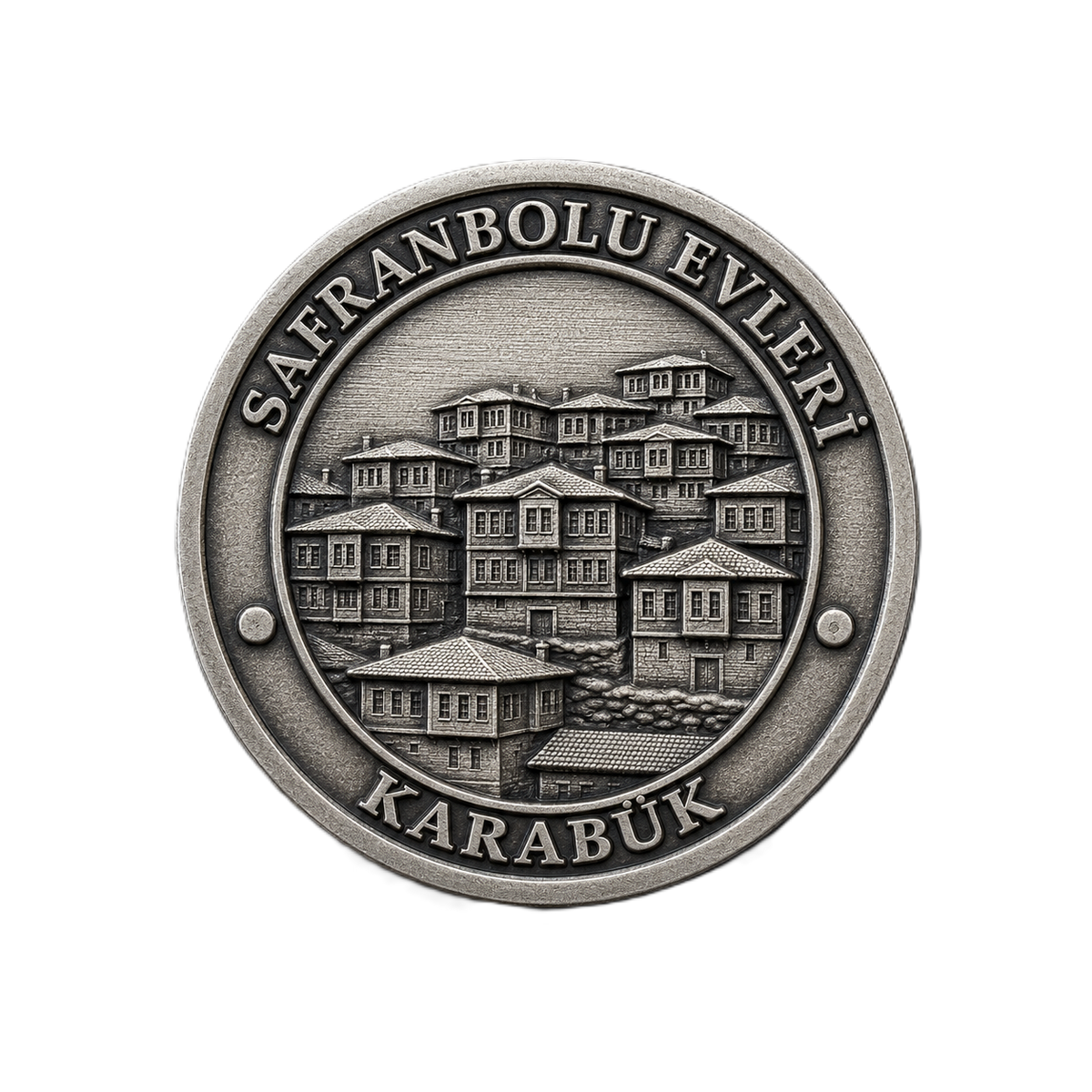 SAFRANBOLU EVLERİ | 1 Ons 925 Ayar Gümüş Madalyon