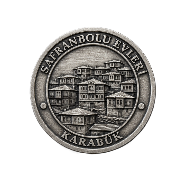SAFRANBOLU EVLERİ | 1 Ons 925 Ayar Gümüş Madalyon