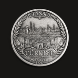 SULTAN ABDÜLAZİZ | 1 Ons 925 Ayar Gümüş Madalyon 2