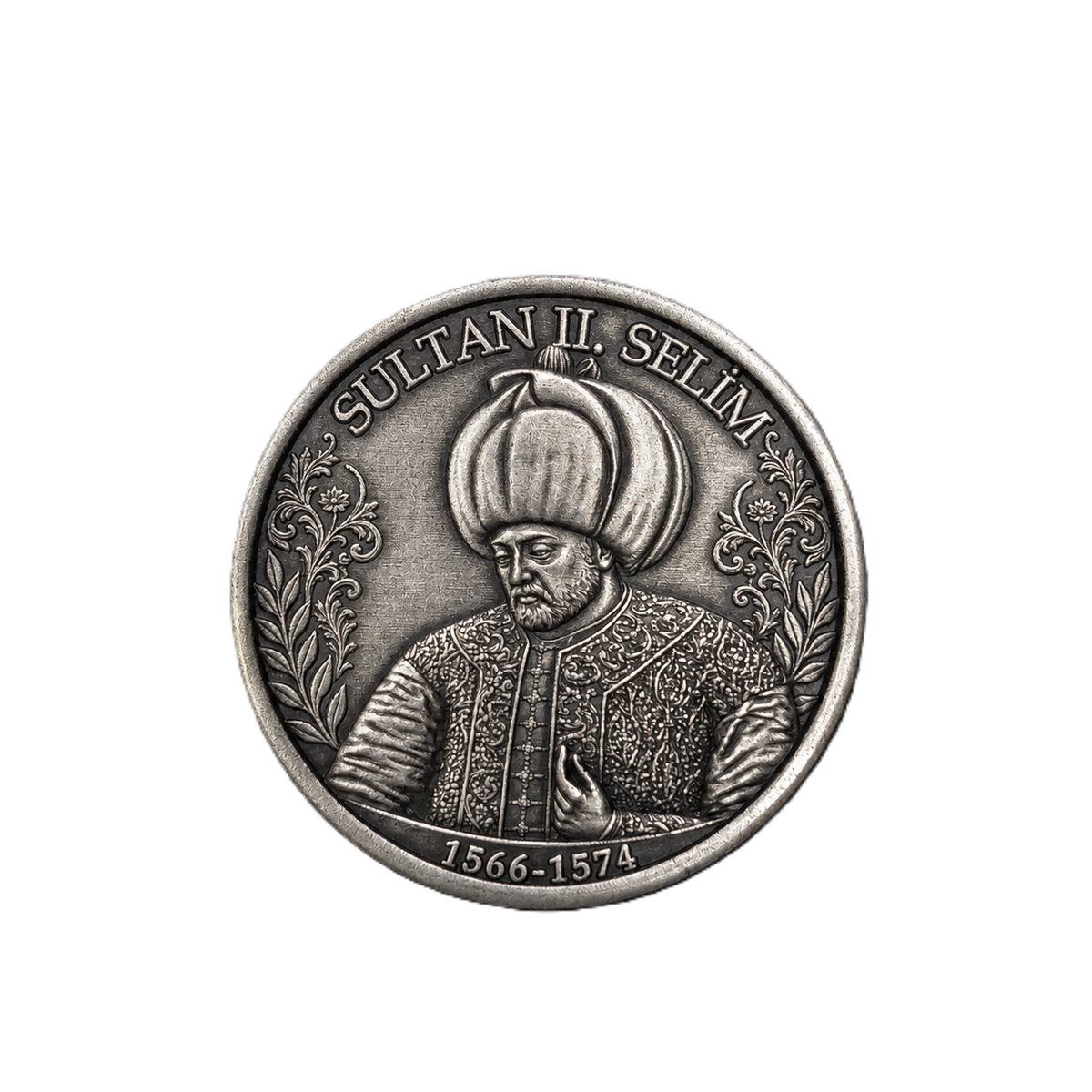 SULTAN II. SELİM | 1 Ons 925 Ayar Gümüş Madalyon