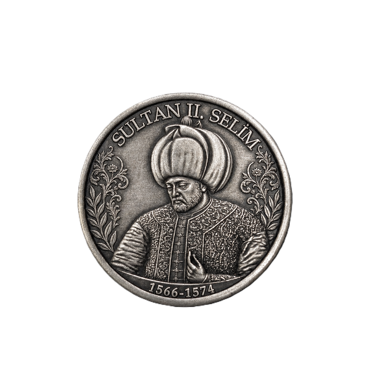 SULTAN II. SELİM | 1 Ons 925 Ayar Gümüş Madalyon