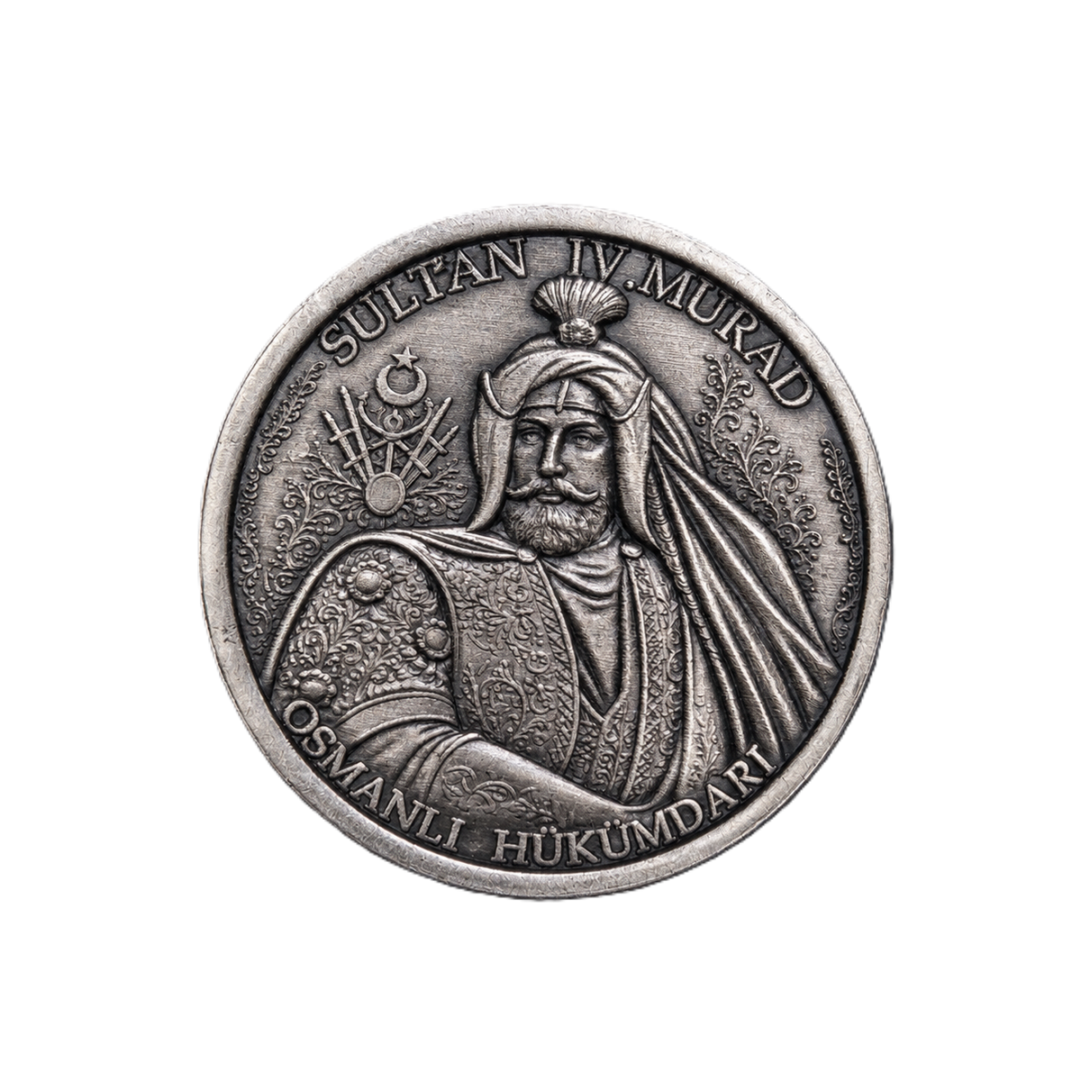 SULTAN IV. MURAD | 1 Ons 925 Ayar Gümüş Madalyon