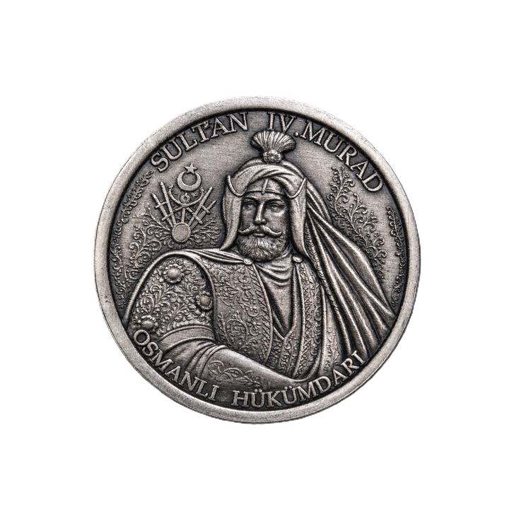 SULTAN IV. MURAD | 1 Ons 925 Ayar Gümüş Madalyon