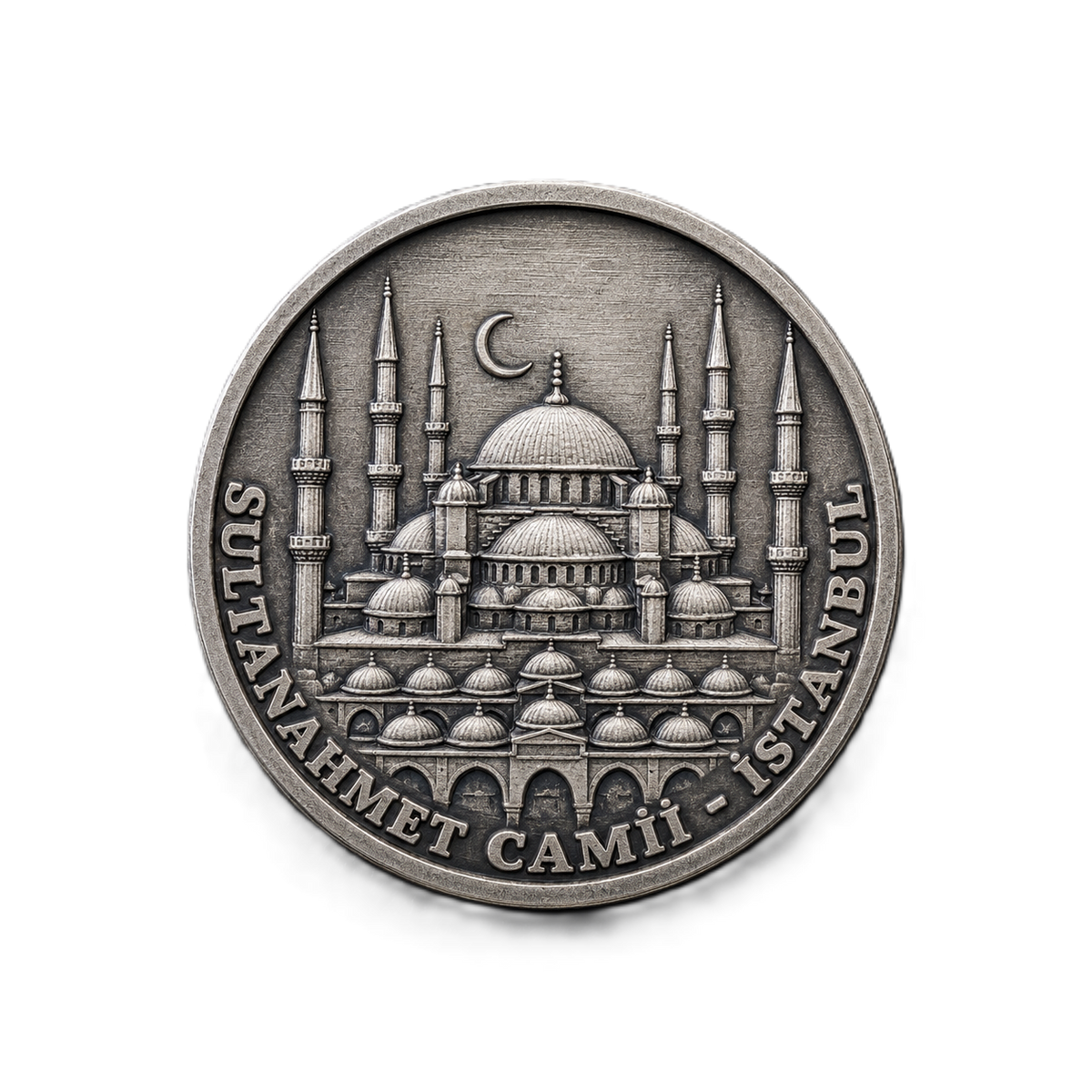 SULTANAHMET CAMİİ | 1 Ons 925 Ayar Gümüş Madalyon