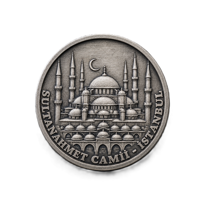 SULTANAHMET CAMİİ | 1 Ons 925 Ayar Gümüş Madalyon